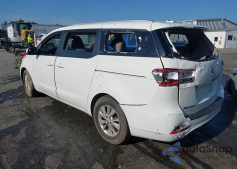 2016 Kia Sedona Lx z USA, uszkodzony, nr VIN KNDMB5C10G6164126